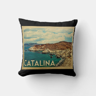 Catalina California Vintage Travel Cushion