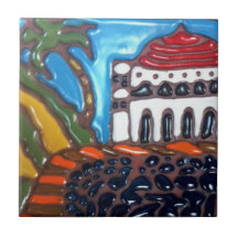 Catalina Island Casino Tile By, J.Titchenal