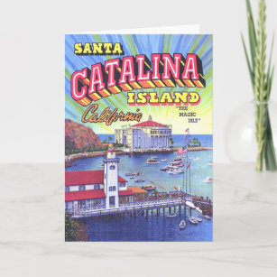 Catalina Island Greeting Card