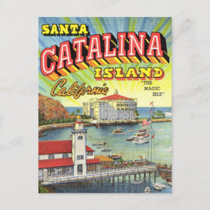 Catalina Island post card
