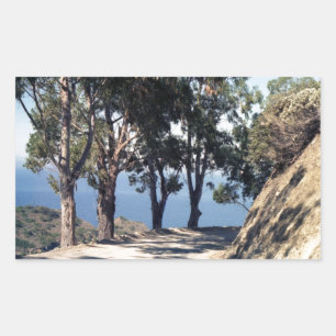 Catalina Island Rectangular Sticker