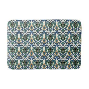 Catalina Island Tile Design Bath Mat