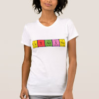 Catalina periodic table name shirt