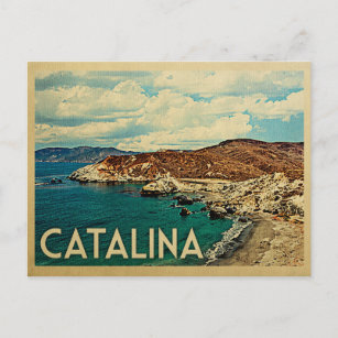 Catalina Postcard California Vintage Travel