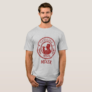 Catalina Wine Mixer Helicopter Expo Satire T-shirt