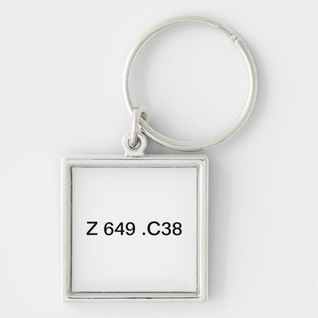 Catalogers keys key ring (Front)