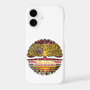 Catalonia Catalan Spain Spanish Tree Roots Flag