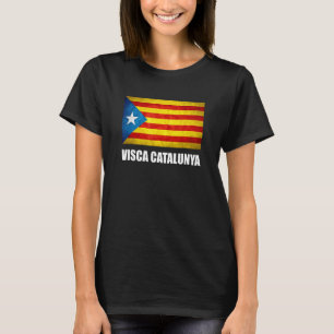 Catalonia Catalunya Catalan Flag T-Shirt