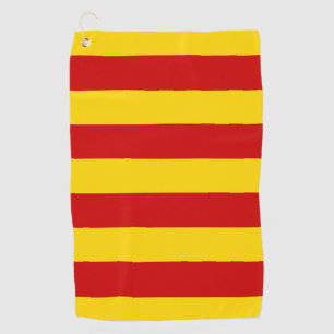 Catalonia Flag & Catalan - La Senyera fashion Golf Towel