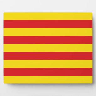 Catalonia Flag Plaque