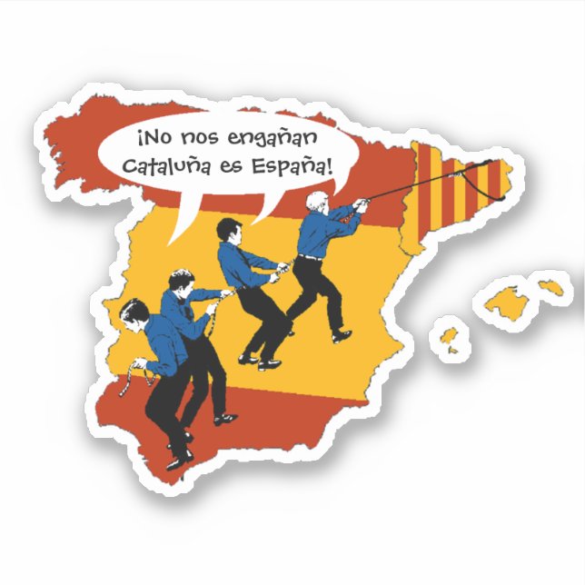 CATALONIA IS SPAIN (Front)