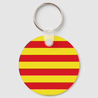 Catalonia (Spain)  Flag Key Ring