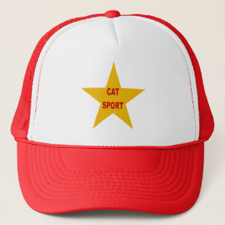 CATALUNA SPORT white/red trucker cap