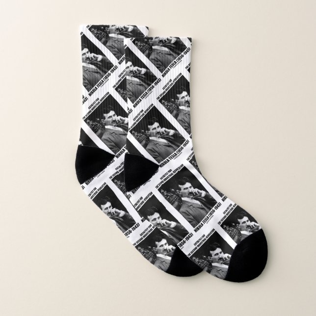 Catalyst For Second Industrial Revolution N. Tesla Socks (Pair)