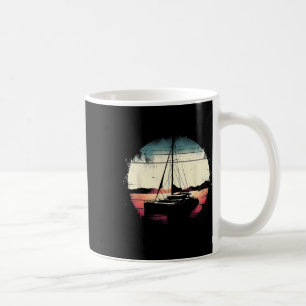 Catamaran Boat Lover - Vintage Sailor Boating Sail Coffee Mug