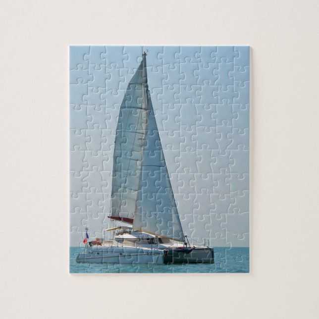 Catamaran Clara Jigsaw Puzzle (Vertical)