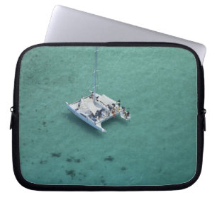 Catamaran, Mamanuca Islands, Fiji, South Pacific Laptop Sleeve