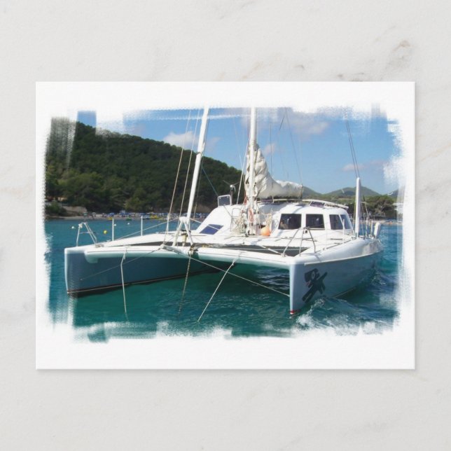 Catamaran Postcard (Front)