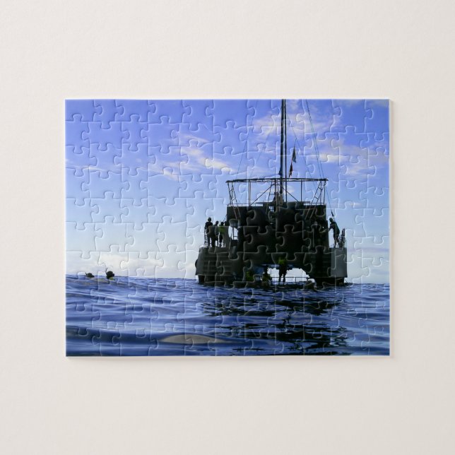 Catamaran Puzzle (Horizontal)
