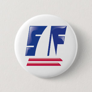 Catamaran Sailing_Pontoon Racing_S.F. Bay Boating 6 Cm Round Badge