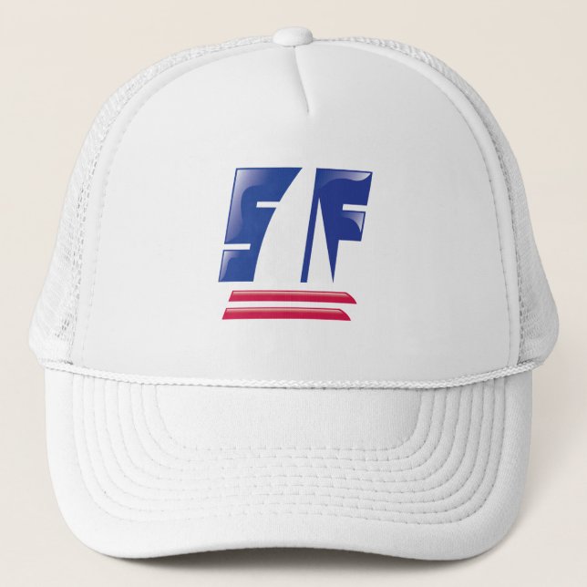 Catamaran Sailing_Pontoon Racing_S.F. Bay Boating Trucker Hat (Front)