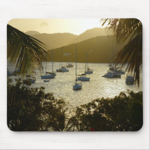 Catamarans and sailboats mouse pad