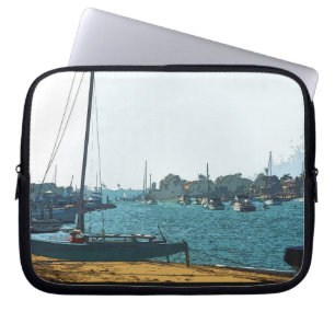 Catamarran on Island Beach Electronics Bag