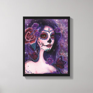 Catania day of the dead by Renee Lavoie Canvas Print