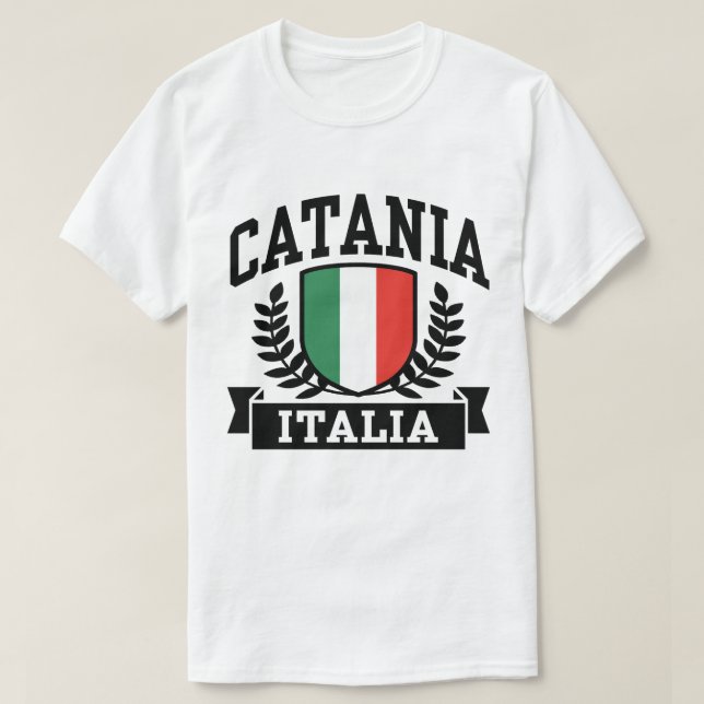 Catania Italia T-Shirt (Design Front)