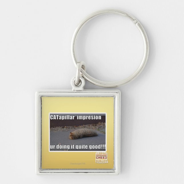 CATapillar Key Ring (Front)