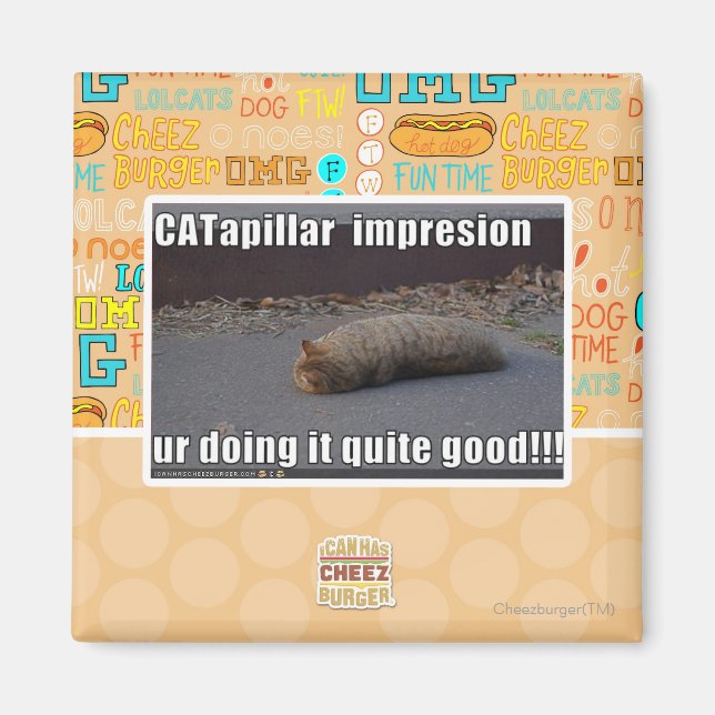 CATapillar Magnet (Front)
