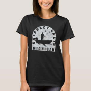 Cataract Basin Fishing Michigan T-Shirt