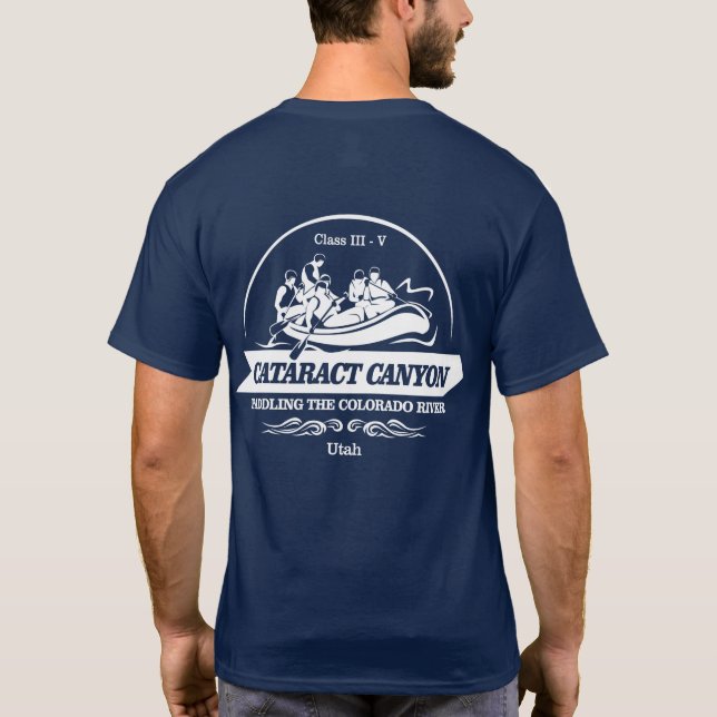Cataract Canyon (rafting2) T-Shirt (Back)