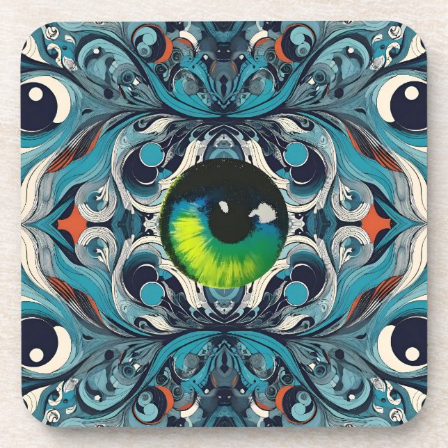 Cataract Counterattack - Ken Gauge Art Coaster (Front)