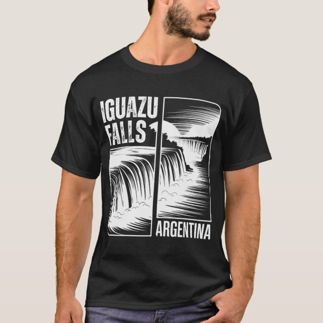 Cataratas del Iguazú: Iguazu Falls Argentina T-Shirt (Front)