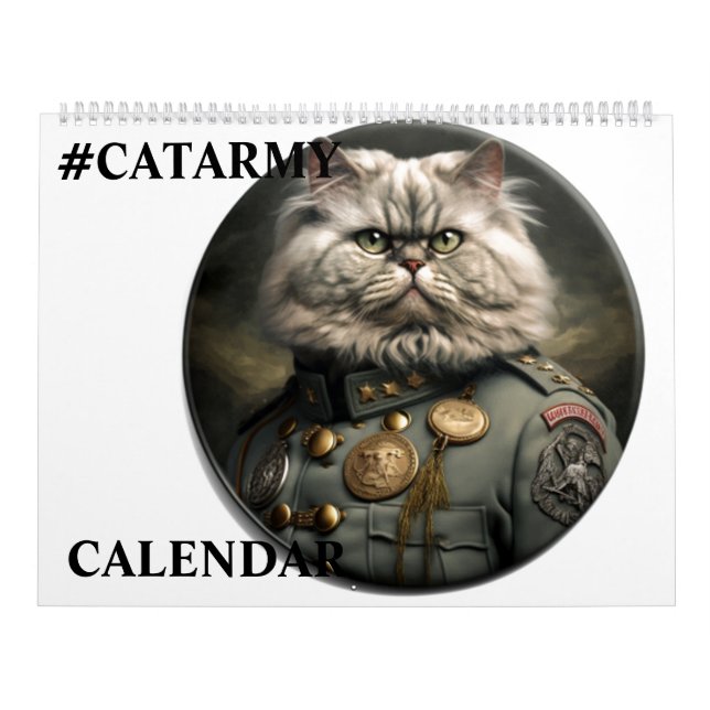 #CATARMY Official "SnarkoLicious" CalendY Calendar (Cover)