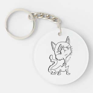 Catastic Key Ring