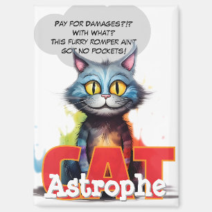CatAstrophe No Pockets Chaos Posse Magnet