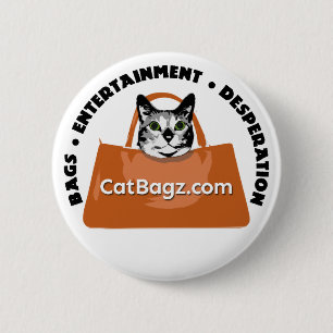 CatBagz.com Bags * Entertainment * Desperation 6 Cm Round Badge