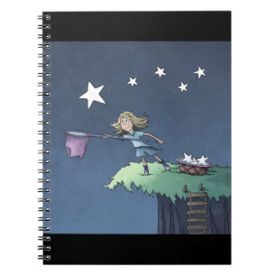 Catch a Falling Star - Collecting Wishes Notebo Notebook