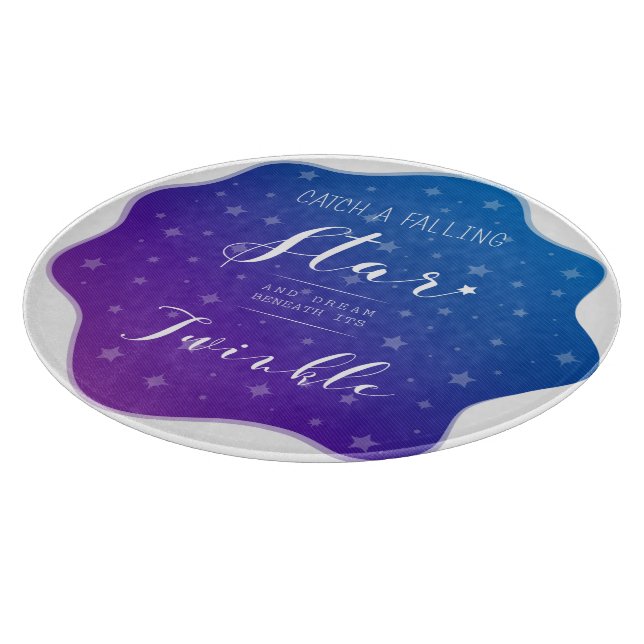 Catch a Falling Star Cutting Board (Corner)