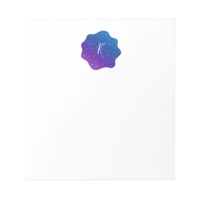 Catch a Falling Star Notepad (Front)