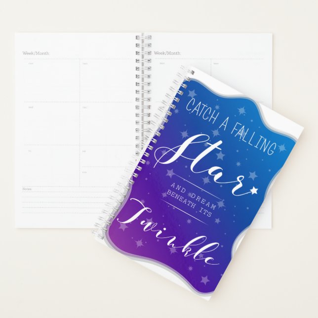 Catch a Falling Star Planner (Display)