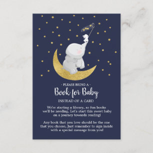 Catch A Star Bunny Elephant Book for Baby Card
