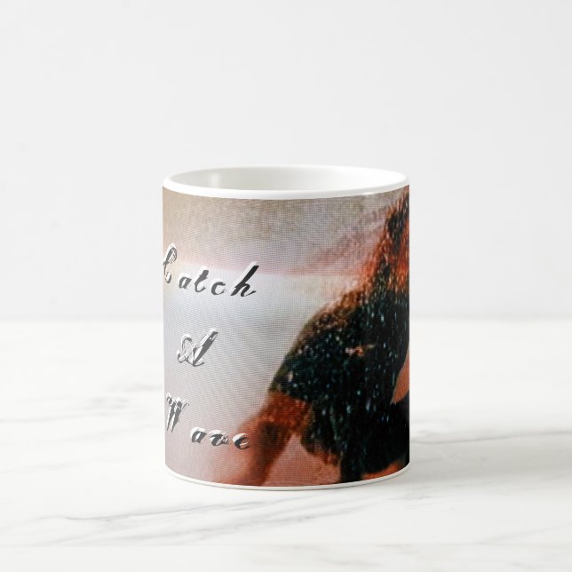 Catch A Wave Mug - Customisable (Center)