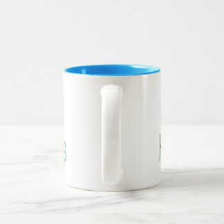 Catch Happiness in your moments! Two-Tone Coffee Mug