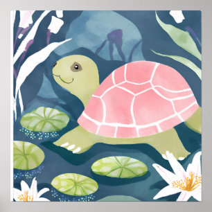 Catch me if you can turtle poster