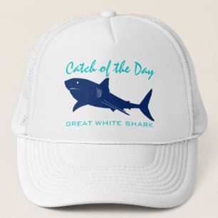Catch of the Day - Great White Shark Fishing Hat