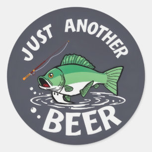Catch of the Day: Just Another Beer Classic Round Sticker