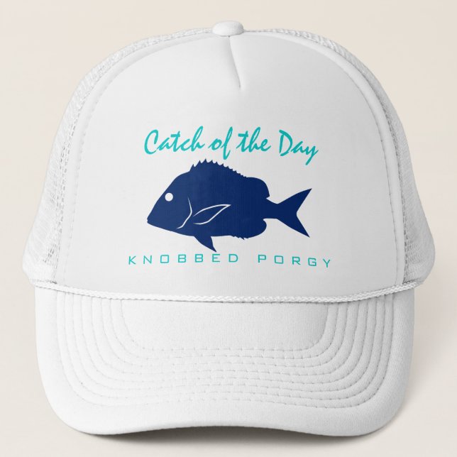 Catch of the Day - Knobbed Porgy Fishing Hat (Front)